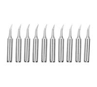 Mtlavishness Pointe de Fer à Souder sans Plomb 900M T Courbé Chauffage Interne Outils de Fer à Souder 10Pcs Laiton Résistance à Haute Température Chauffage Rapide Longue Durée de
