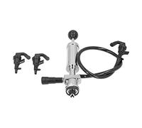 Mtlavishness Pompe de fête de robinet de fût de bière fileté en acier inoxydable de 4 pouces avec robinet de bière, conception de verrouillage à ressort pour système S,