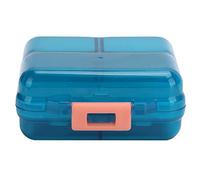 Mtlavishness portable avec sept grilles et couverture d'étanchéité idéale pour une utilisation quotidienne et des voyages en taille de matériau PP de qualité alimentaire environ 3 (Vert foncé)