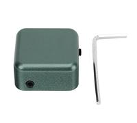 Mtlavishness Porte-Craie de Billard magnétique, étui Portable pour craies de Billard avec Conception magnétique sécurisée, Construction légère en Alliage d'aluminium pour Le (Vert foncé)