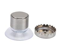 Mtlavishness Porte-Savon magnétique Porte-Savon Mural sans poinçon magnétique Puissant avec capacité de Charge élevée pour Salle de Bain, Cuisine et Douche (Porte-Savon Minimaliste)