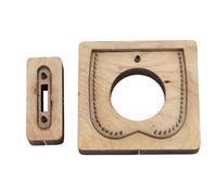 Mtlavishness Premium Leather Metal Cut Dies ensemble pour le boîtier de cigarette DIY Créable en acier et en bois Construction rapide et efficace adaptée à l'artisanat en cuir 2