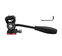 Mtlavishness Professional Amortissement hydraulique réglable Tiche de trépied de caméra à 360 degrés Idéal pour Les caméras SLR Micro SLR et Les caméras de cinéma de Poche en