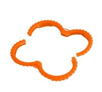 Mtlavishness Protection d'hélice pour Drone AVATA 2 Anti-Collision Absorbant Les Chocs Résistant aux Rayures Pare-Chocs de Protection léger Ajustement précis Matériau TPU (Orange)