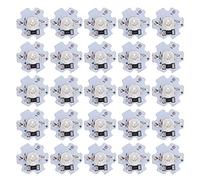 Mtlavishness Puces Led Bleues Haute Puissance 3W 200lm 455 460Nm Pour Lampes De Poche Éclairage De Bricolage Projecteurs Paysagers Feu Vert