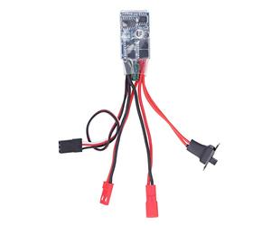 Mtlavishness RC brossé ESC 30A 2KHz contrôleur de Vitesse électronique bidirectionnel matériau PCB de qualité supérieure Accessoires de Voiture RC pour 1 16 1 18 1 24 Voitures et