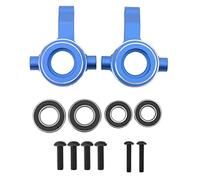 Mtlavishness RC Kit de roulement de coupelle de Direction en Alliage d'aluminium de Remplacement pour Voiture télécommandée TRAXXAS SLEDG 1/8 4WD (Bleue)