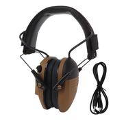Mtlavishness Réduction du Bruit Écouteurs électroniques Pliables ABS Bandau de Bande Muffs d'oreille idéal pour la Tonte du Travail et de l'utilisation sur Le Terrain avec des (Kaki)