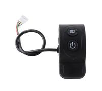 Mtlavishness Remplacement de l'accélérateur d'accélérateur pour scooter électrique Commutateur intégré avec port à 5 sorties Compatible avec le contrôle de vitesse sensible