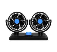 Mtlavishness RV camion bureau ABS matière plastique environ 650g poids environ 20 3x16 3cm taille Fan de voiture de USB 360 degrés rotatif ultra silencieux compact et léger pour