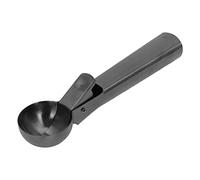 Mtlavishness Scoop Ice Cream Scoop en acier inoxydable Dish lave-vaisselle Proof avec idéal pour les fruits de crème glacée et plus de diamètre d'environ 4 cm d'environ 18 cm de (Noir)