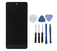 Mtlavishness Screen Remplacement LCD Affichage Écran Tactile Ensemble de numéros pour A715 avec Cadre ement conçu pour remplacer Strong Compatible avec Original OS Black 150 (avec Cadre)