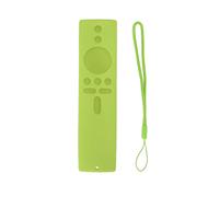 Mtlavishness Slip Remote Control pour Mi Box S et MI TV Stick en Silicone Doux avec des découpes précises et Une Conception de Glissement Convexe arrière pour Le Divertissement à (Vert Lumineux)