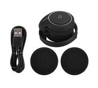 Mtlavishness Sports Bluetooth Tour de cou stéréo sans fil avec fonction carte Plug In Idéal pour les sports de plein air Plastique Noir V5.0 Bluetooth Standard Portée de transmission 10 m