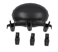 Mtlavishness Support d'aérographe Support de support d'aérographe en plastique universel Support de pistolet à aérographe stable pour 3 pièces Support de support d'aérographe