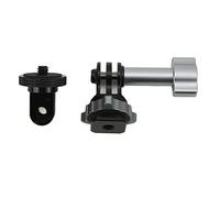 Mtlavishness Support de téléphone en métal avec Adaptateur pour Griffe Froide, matériau entièrement métallique, Traitement CNC, poignée Extensible pour connecter Un trépied, Un