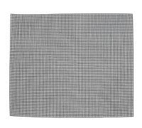 Mtlavishness Tapis de barbecue antiadhésif de qualité alimentaire, maille de gril multifonctionnelle pour grils électriques à charbon de bois, four noir 36x42 cm (Noir 36 * 42cm)