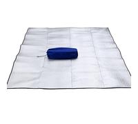 Mtlavishness Tapis de Camping imperméable ultraléger Couverture de Pique-Nique Matelas de Plage Coussin de Couchage avec Feuille d'aluminium Mousse EVA pour Tente Activités de (1. Khum)