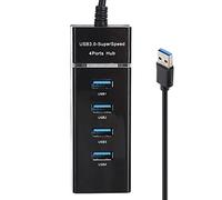 Mtlavishness to 4 USB 3.0 HUB Male to Female USB Extender Adapter Cable Splitter for Smooth Data Transmission on PC and Laptop with High Speed 5Gbps Rate and 1 2m Cable Length