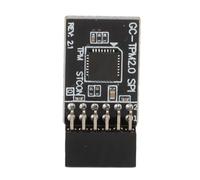 Mtlavishness TPM 2.0 Module de sécurité de cryptage GA 12-1 Broche 2 x 6p Interface SPI Module de Carte distante pour la Carte mère