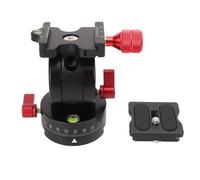 Mtlavishness Trépied Ball Head avec Conception de tête de Fluide Conception Forte compatibilité et Fonction panoramique pour photographier Le matériau en Alliage en Aluminium