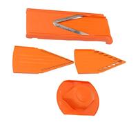 Mtlavishness v Mandoline Cutter avec ABS ABS Protecteur Hand Protector Blades en acier inoxydable pour la cuisine Vegetable Fruit Sinsirant Manual Veget Cuting Tool 16.4oz