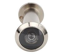 Mtlavishness Visionneuse de porte de sécurité antivol à angle de vision de 220 degrés avec couvercle arrière pour usage domestique (couleur bronze) Visionneuse de porte à 220 (Tréfilage étendu de 16