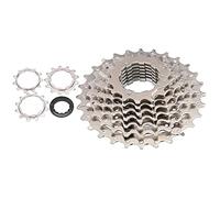 Mtlavishness Volant d'inertie de cassette de vélo à roue 10 vitesses 11 28T Volant d'inertie de cassette de vélo de route de montagne en acier avec conception creuse pour une