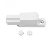 Mtlavishness Window Sash Lock High Strength Aluminium ALLIAGE VOL TYPE T TYPE BORD POUR SÉCURITÉ DE LA MAISON BLANC COFFFRIT TOUCH HAUTE DURABILITÉ INSTALLATION FACILE Environ 56 g (Blanc)