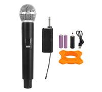 Mtlavishness Wireless Metal Handheld Mandheld Cardiod Condenser Microphone avec Une réception Ultra à Longue Distance d'excellente qualité et Une Connexion sans Fil Ultra Haute
