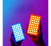 Mtlavishness Y140 RGB LED Video Video ÉCLAINEMENT Haute Lumination Haute CRI 95+ 2500K 9000K DIMMABLE 26 Effets d'éclair (Noir)