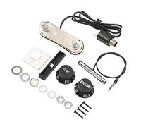 Mtlavistique Kit de pont en cuivre pour violon professionnel silencieux avec socle de 14" pour conversion électrique débutants, enfants, adultes, pratique
