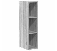 mtlskopl Armoire suspendue en bois - Gris Sonoma - 20 x 29 cm - 5 x 80 cm - Design moderne avec beaucoup d'espace de rangement - Robuste et durable - Pour cuisine, salle à manger, couloir