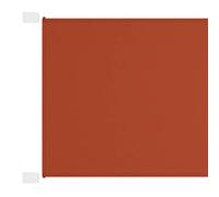 mtlskopl Auvent Vertical de Balcon Store Occultant 140x420 cm Terre Cuite