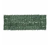 mtlskopl Brise-Vue Feuillage Vert Foncé 300x100 cm Haie Artificielle