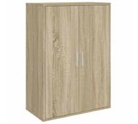 mtlskopl Buffet Bas Meuble de Rangement Salon Commode Design Chêne Sonoma 60x31x84 cm en Bois d'Ingénierie Armoire de Stockage avec Étagères pour Séjour et Entrée
