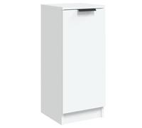 mtlskopl Buffet blanc - 30 x 30 x 70 cm - En matériau dérivé du bois - Moderne - Avec porte - Espace de rangement - Pour couloir, chambre à coucher, cuisine