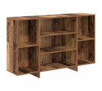 mtlskopl Buffet en bois recyclé 120 x 30 x 75 cm en matériau dérivé du bois, design moderne avec étagère généreuse, robuste et durable, armoire et commode en un, pour salon, couloir, bureau