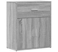 mtlskopl Buffet Meuble de Rangement Bahut Commode de Salon en Bois d'Ingénierie avec Compartiments pour Entrée Couloir et Bureau Sonoma Gris 60 x 31 x 70 cm