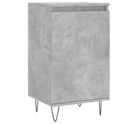 mtlskopl Buffet Meuble de Rangement Petit Buffet Bas Armoire d'Appoint avec Porte, Commode en Bois d'Ingénierie et Pieds Métal 40x35x70 cm pour Salon Entrée Bureau