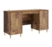 mtlskopl Bureau Informatique en Bois d'Ingénierie 142,5 x 50 x 75 cm
