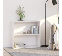 mtlskopl Case, à 2 niveaux, blanc, 31,5" l x 11,8" P x 30,1" H Étagère composite moderne en bois pour salon, chambre à coucher, maison, bureau, coin organisateur de rangement