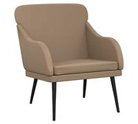 mtlskopl Fauteuil de Relaxation Similicuir Cappuccino 63x76x80 cm