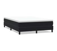 mtlskopl Lit à sommier tapissier, 160 x 210 cm, en velours, noir, sans matelas, sommier à lattes, design moderne, cadre de lit stable, remplacement pour chambre à coucher, chambre d'amis