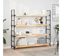 mtlskopl Lot de 3 étagères flottantes, 140 x 30 x 4 cm, en bois d'acacia non traité, pour design mural moderne, peu encombrantes, pour salle de bain, cuisine, salon ou couloir