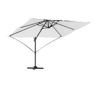 mtlskopl Parasol Déporté Roma Orientable 360 Degrés Manivelle Sable