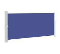 mtlskopl Store Latéral Rétractable 140x300 cm Paravent Terrasse Bleu