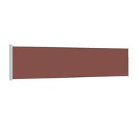 mtlskopl Store Latéral Rétractable de Balcon 120x500 cm Marron