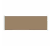 mtlskopl Store Latéral Rétractable Taupe 300 x 100 cm Cadre Acier