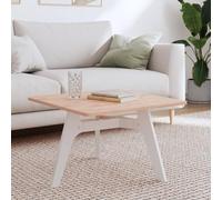 mtlskopl Table de salle à manger en bois massif de hêtre non traité - Carré - 1,5 cm d'épaisseur - Design moderne - Pour salle à manger, cuisine, balcon et table basse